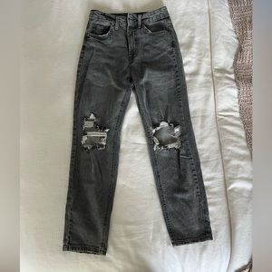 Wild Fable ripped black jeans, size 2